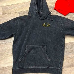 Said the sky black hoodie